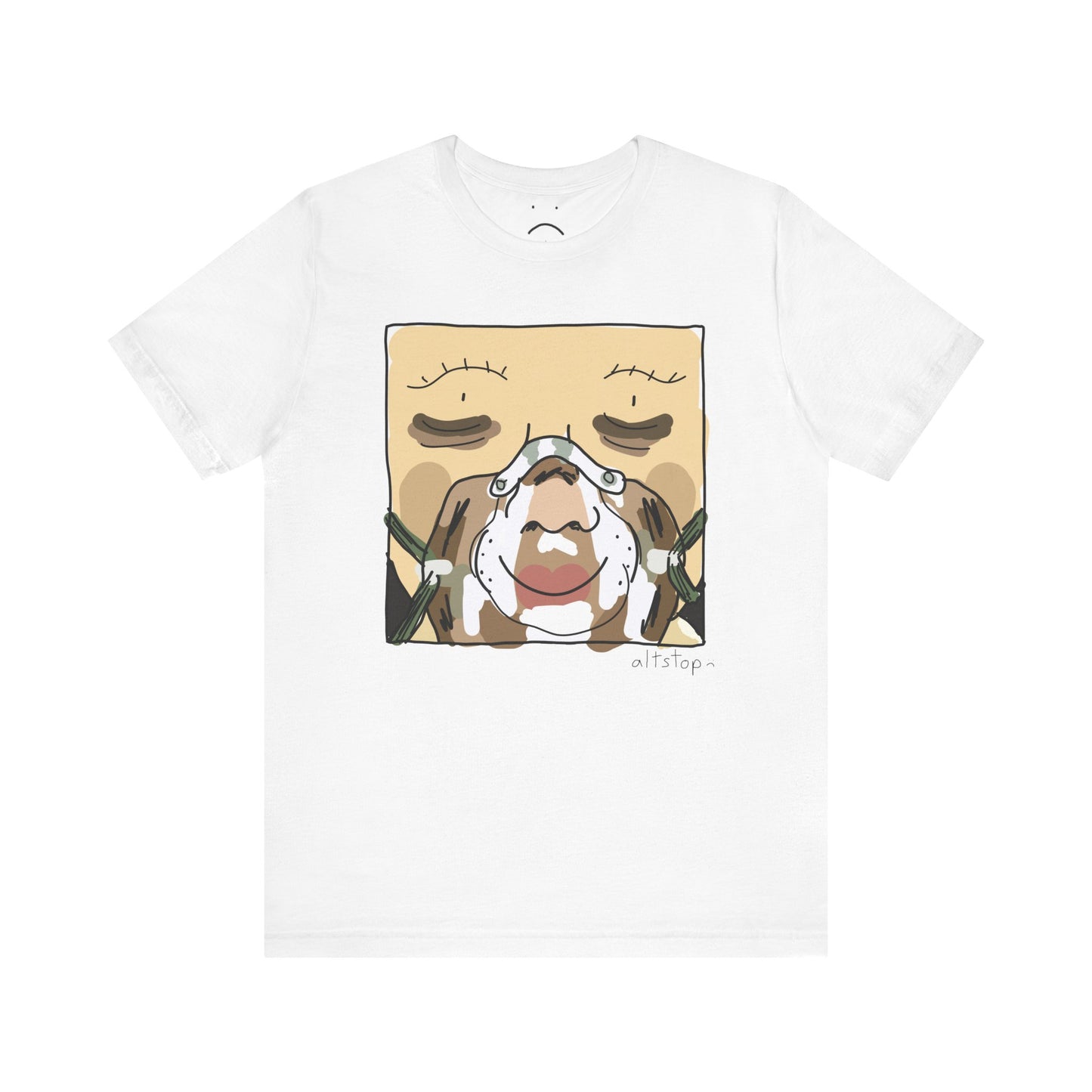 oxygen mask lady deluxe tee