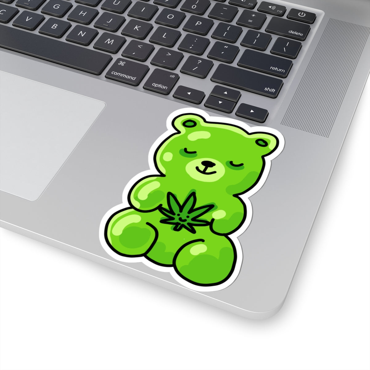 weed gummy bear sticker