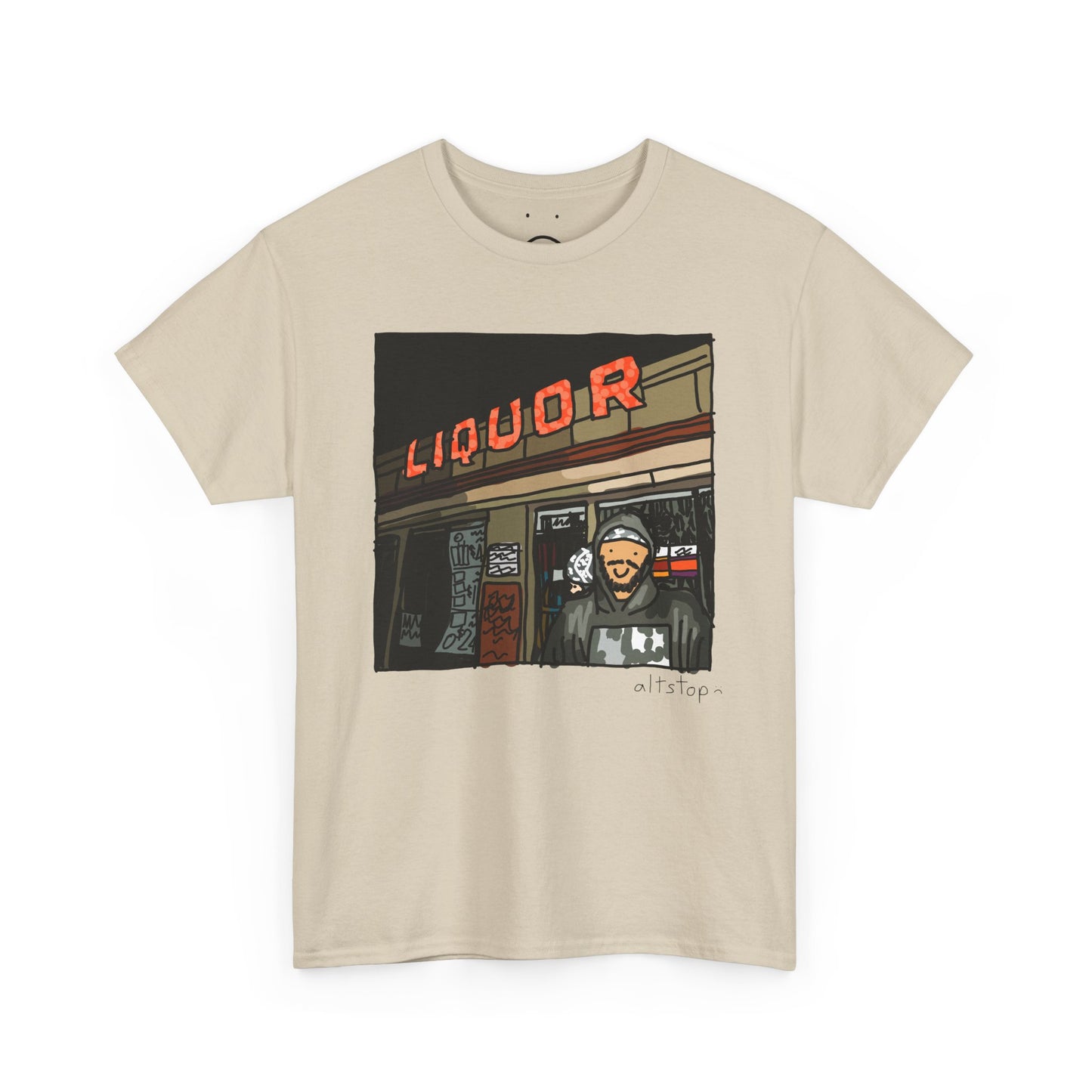 liquor jpeg deluxe tee