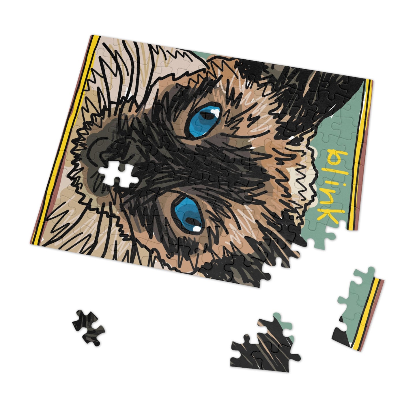 Copy of cheshire cat jigsaw puzzle