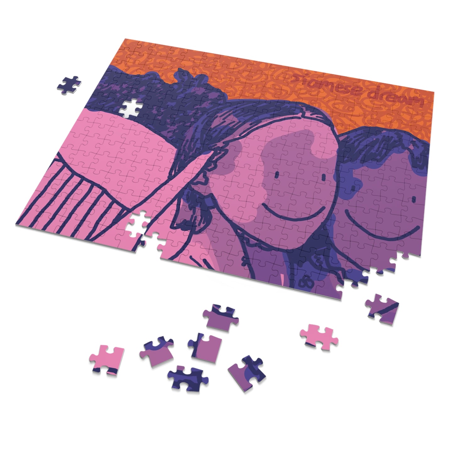 siamese dream jigsaw puzzle #1