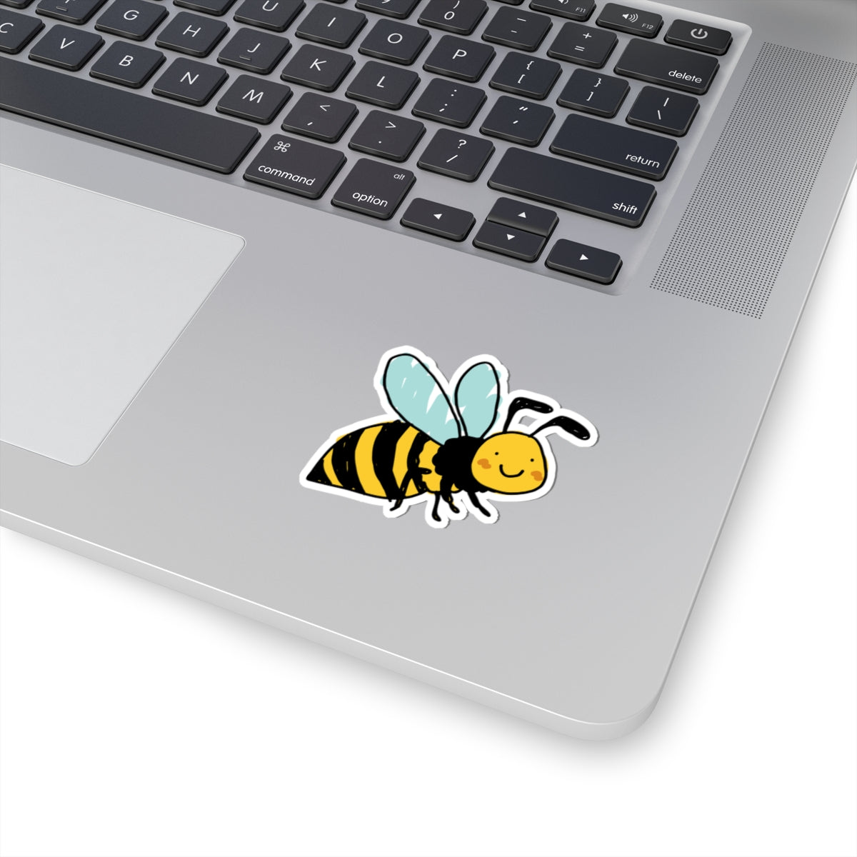 happy bee sticker