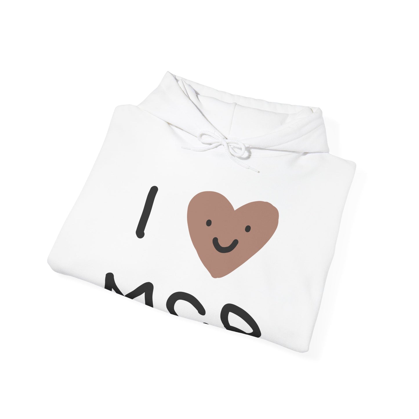 i heart skeleton parade hoodie