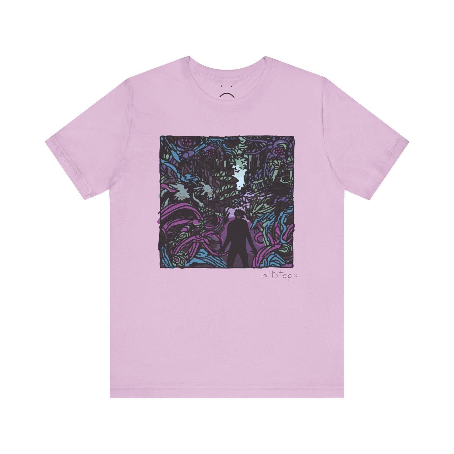 spooky forest deluxe tee