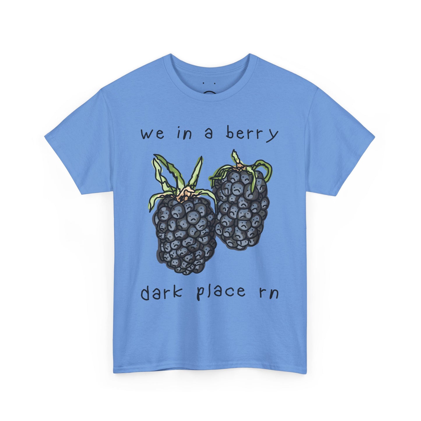 berry dark place tee