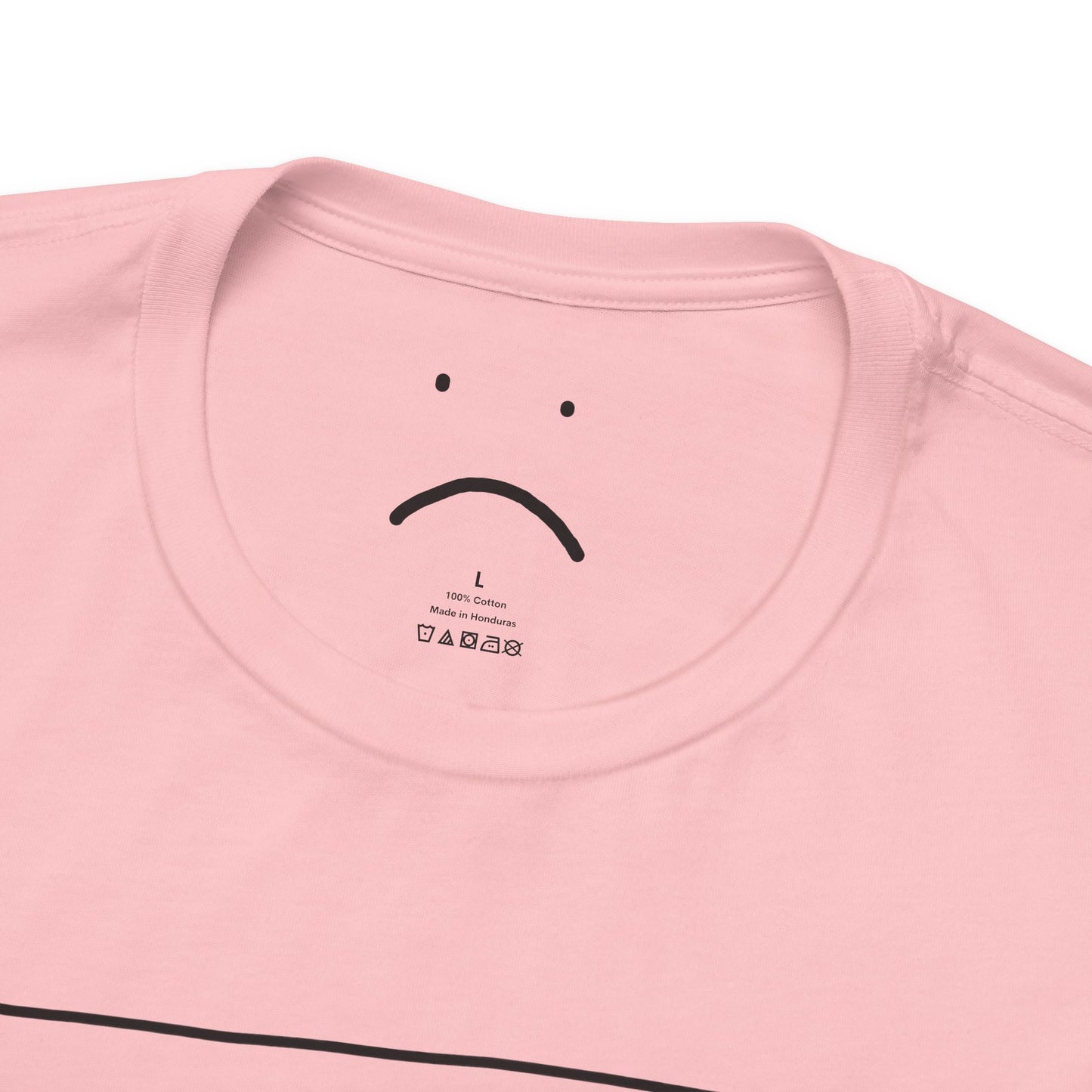 blue hair lands tee