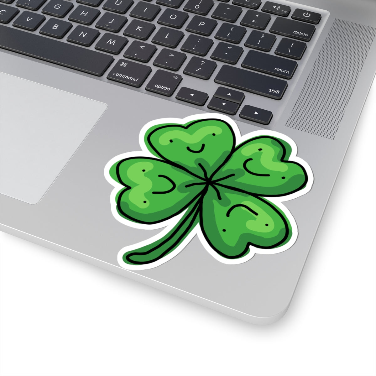 happy clover sticker