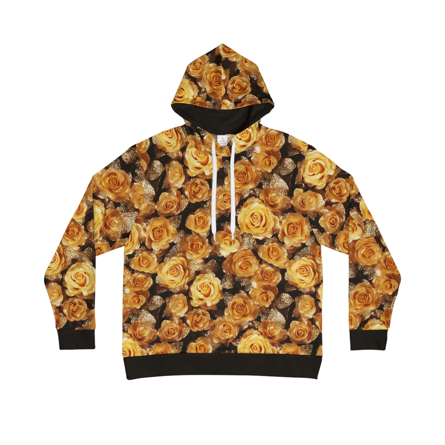 infinite yellow roses hoodie
