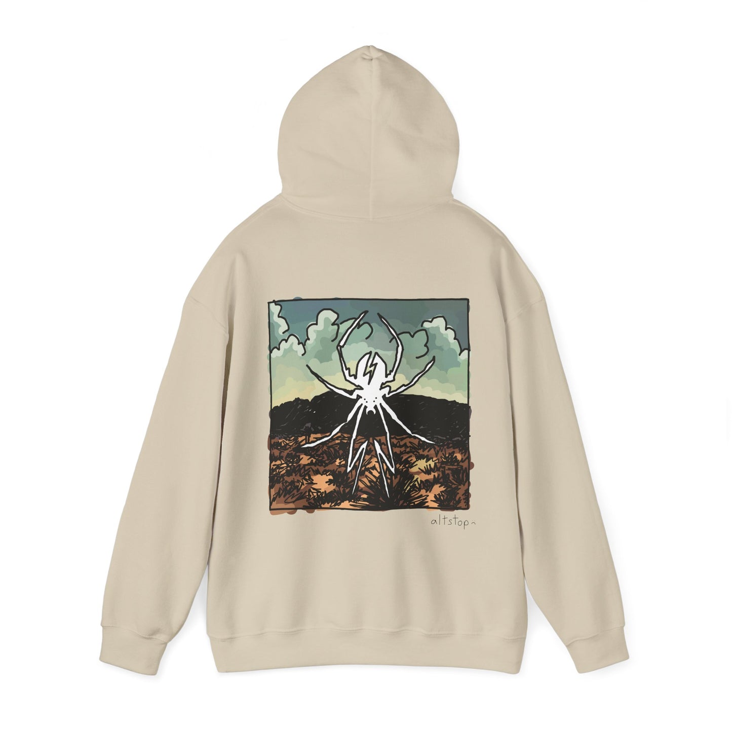 i heart spider days hoodie