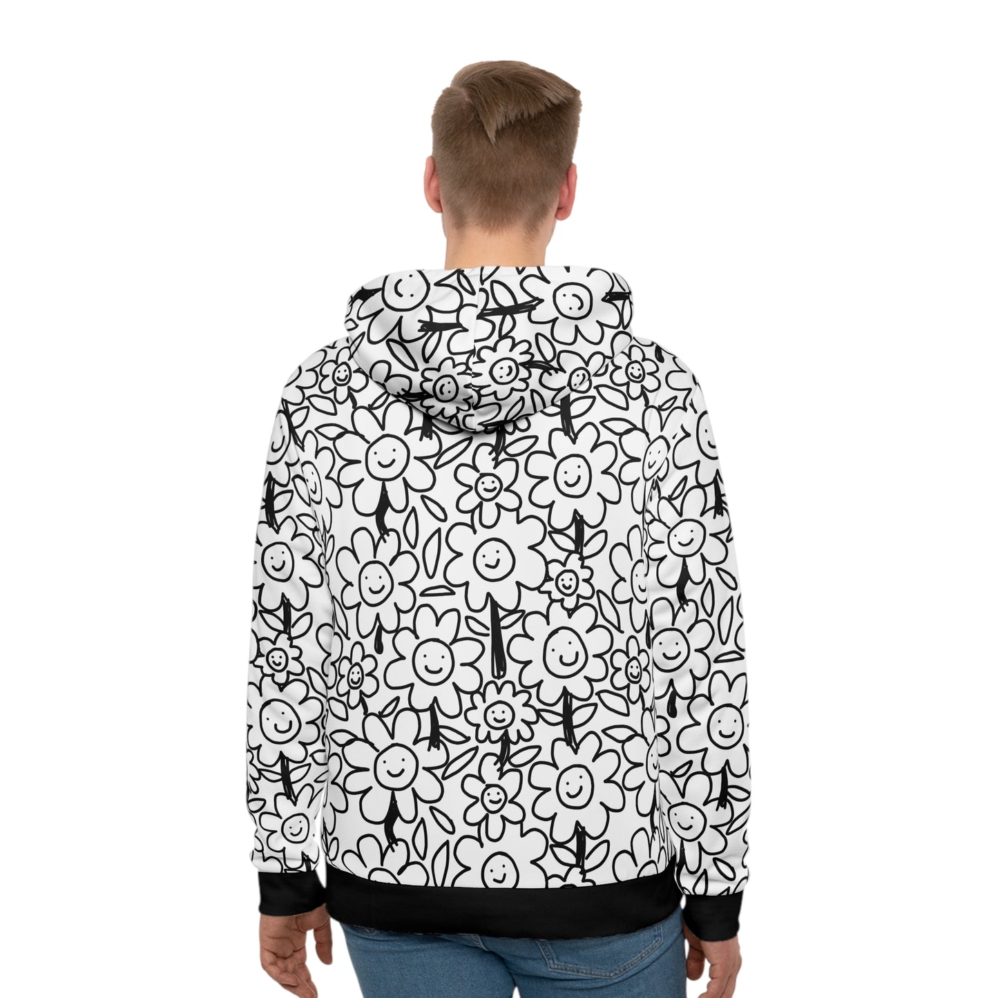 happy flowers hoodie #1