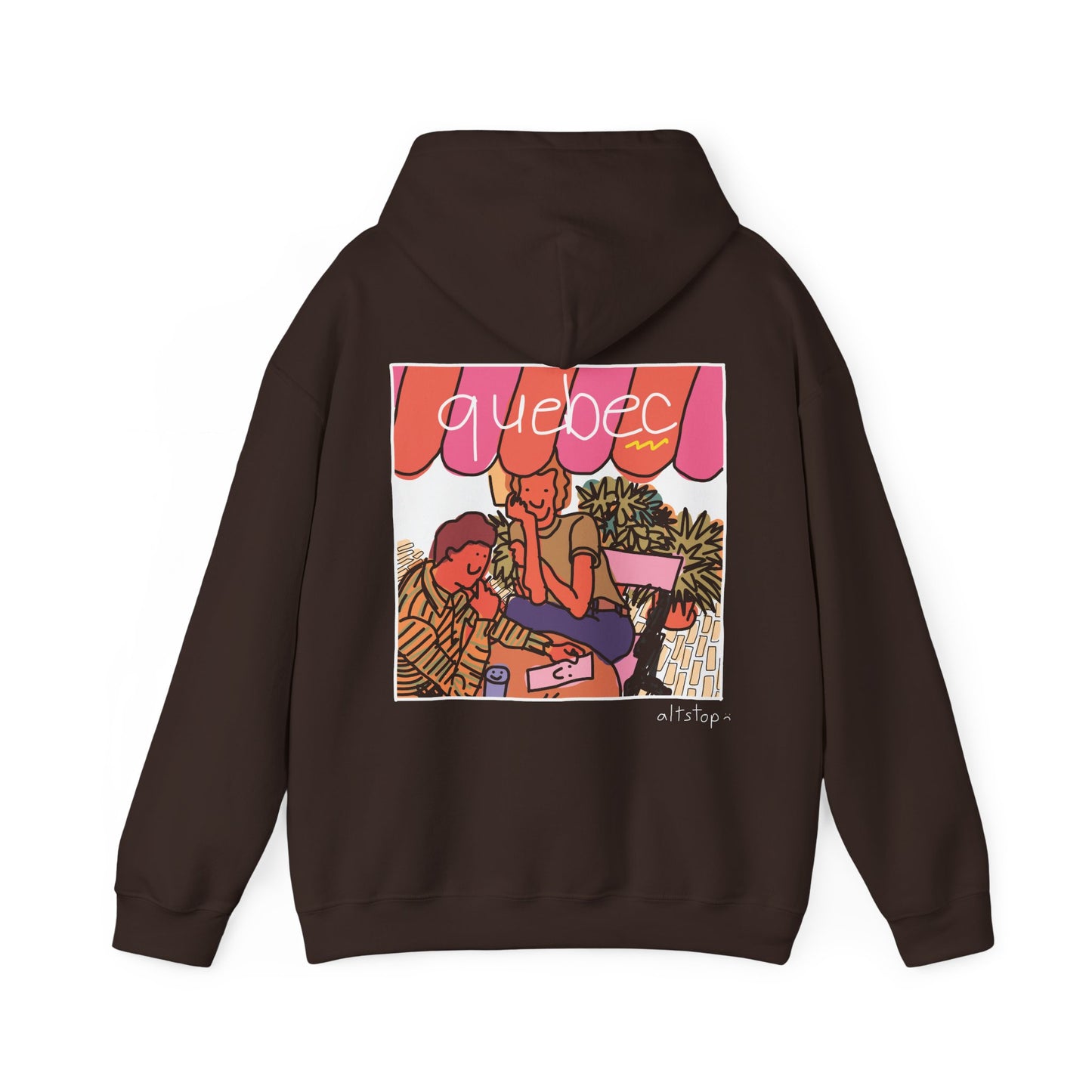 i heart quebec hoodie