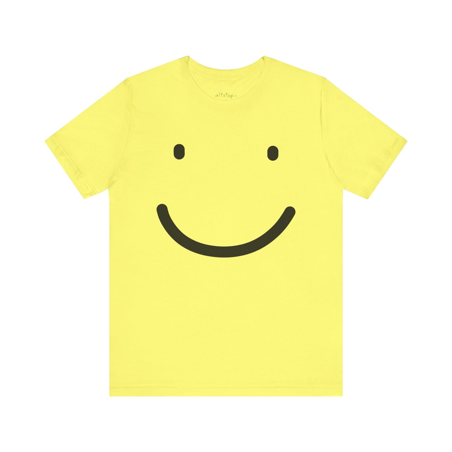 smiley logo tee
