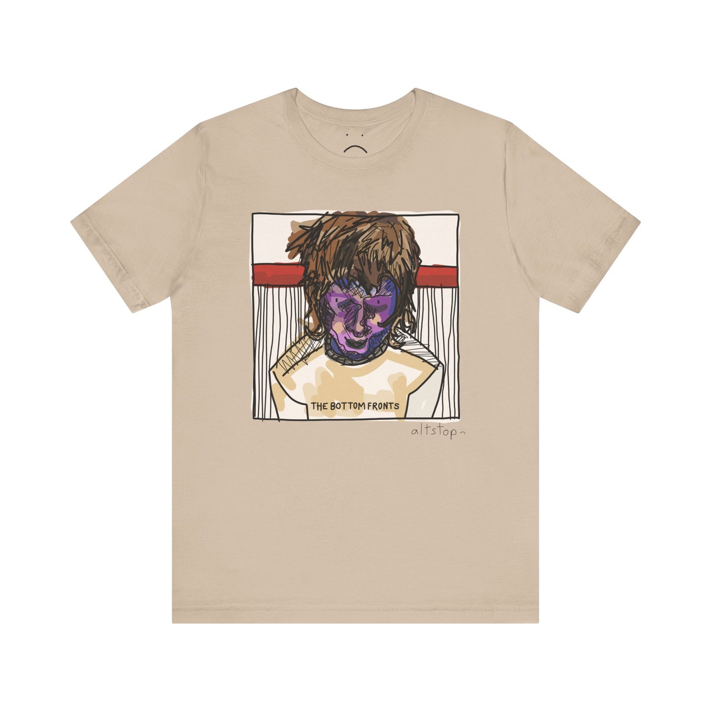 the bottom fronts deluxe tee