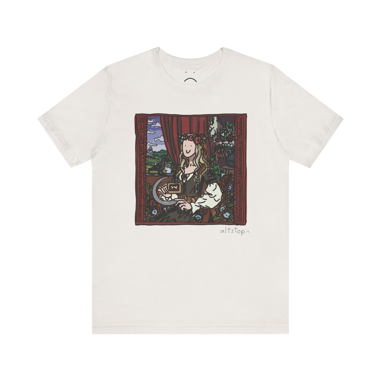 medieval sickle deluxe tee