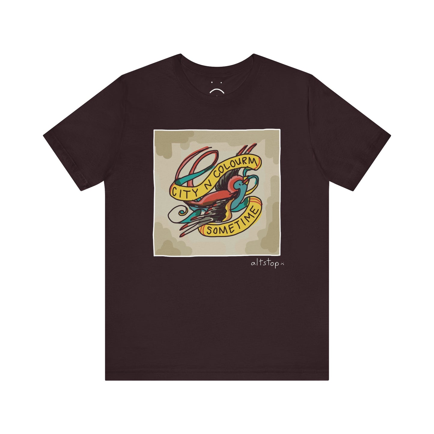 bird tattoo deluxe tee