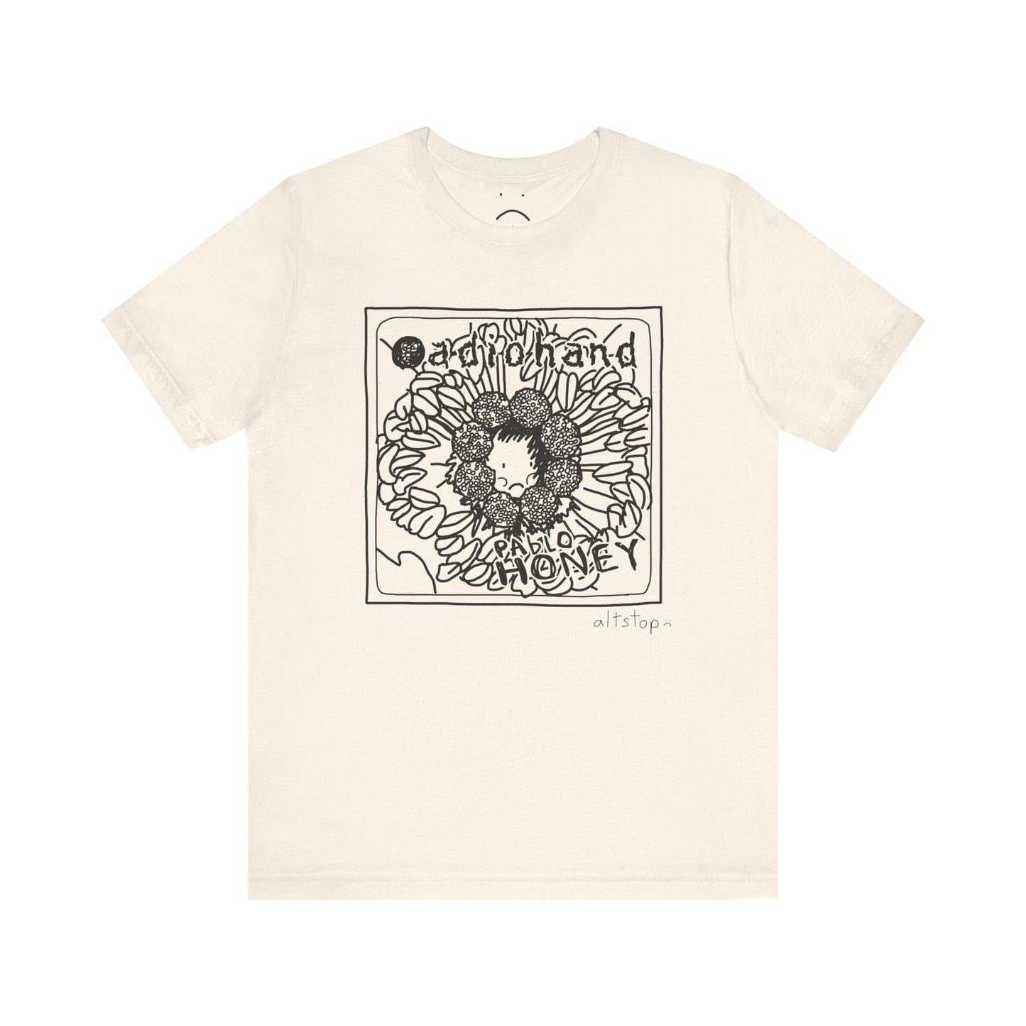 candy flower baby tee