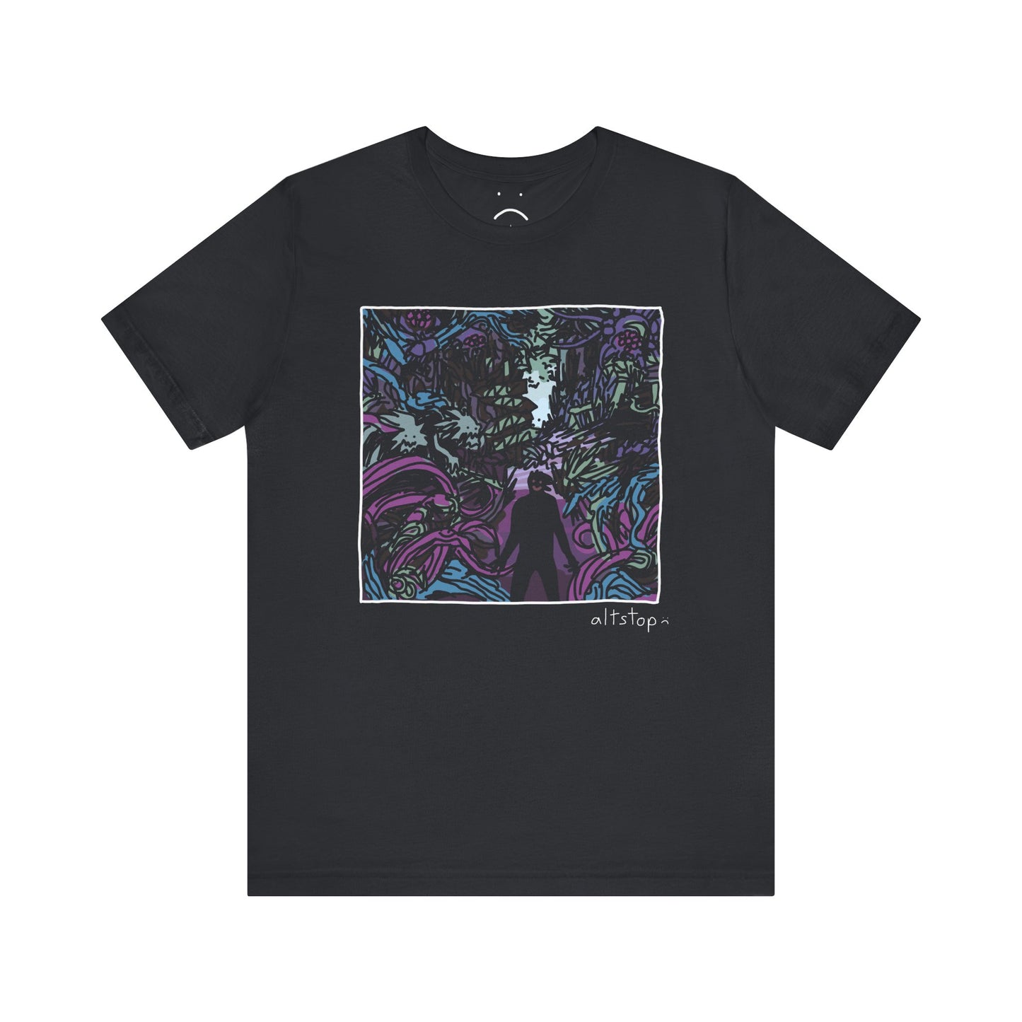 spooky forest deluxe tee