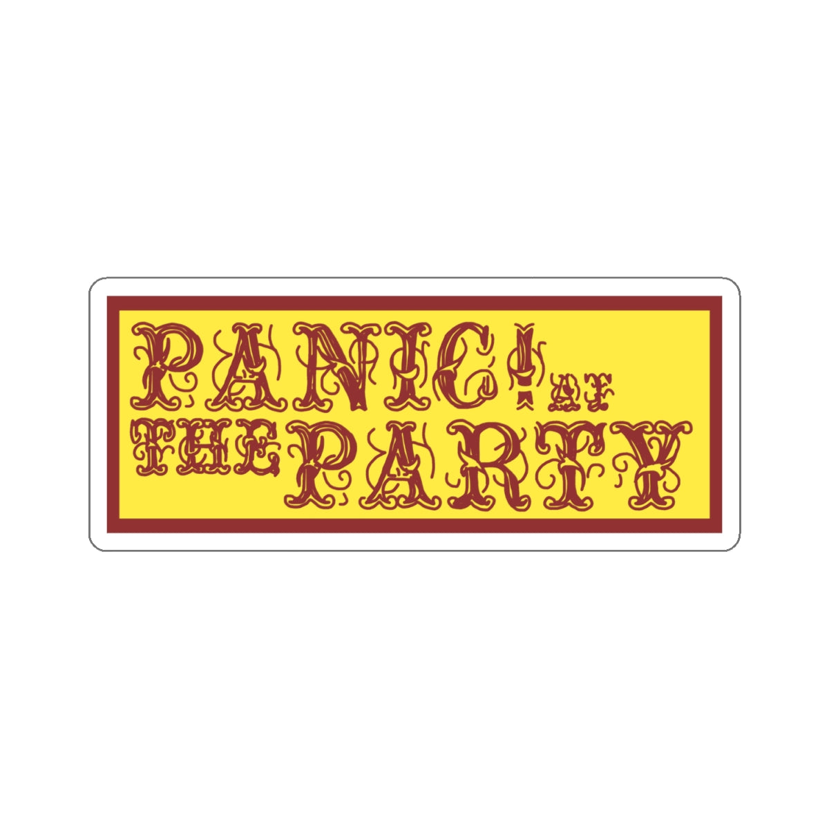 panic! at the party sticker #2