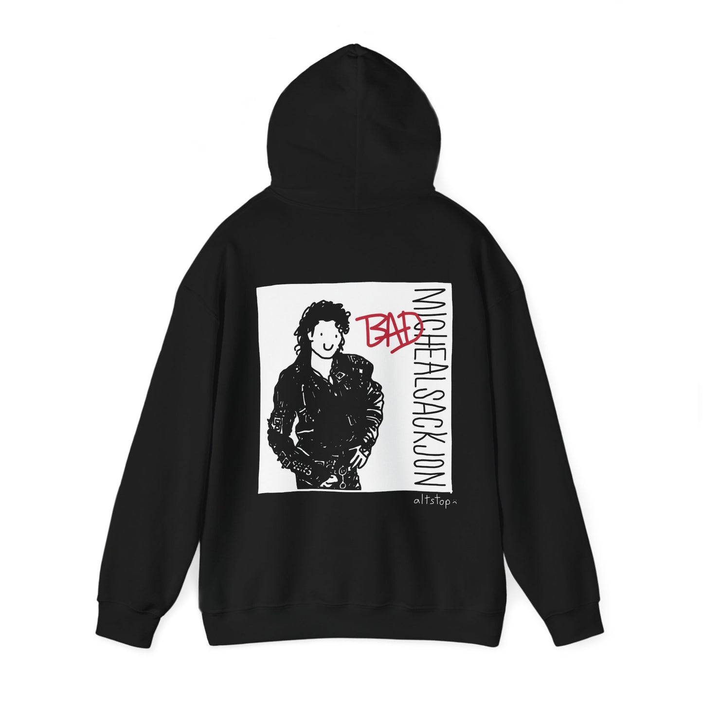 i heart bad hoodie