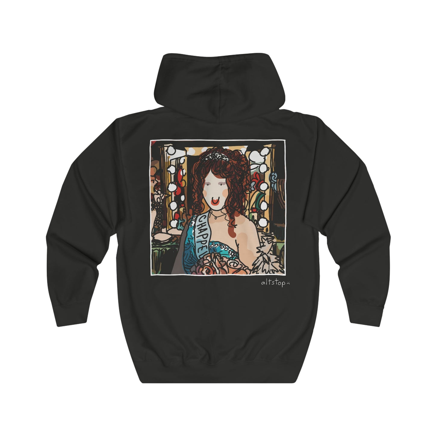 chapel rone zip hoodie