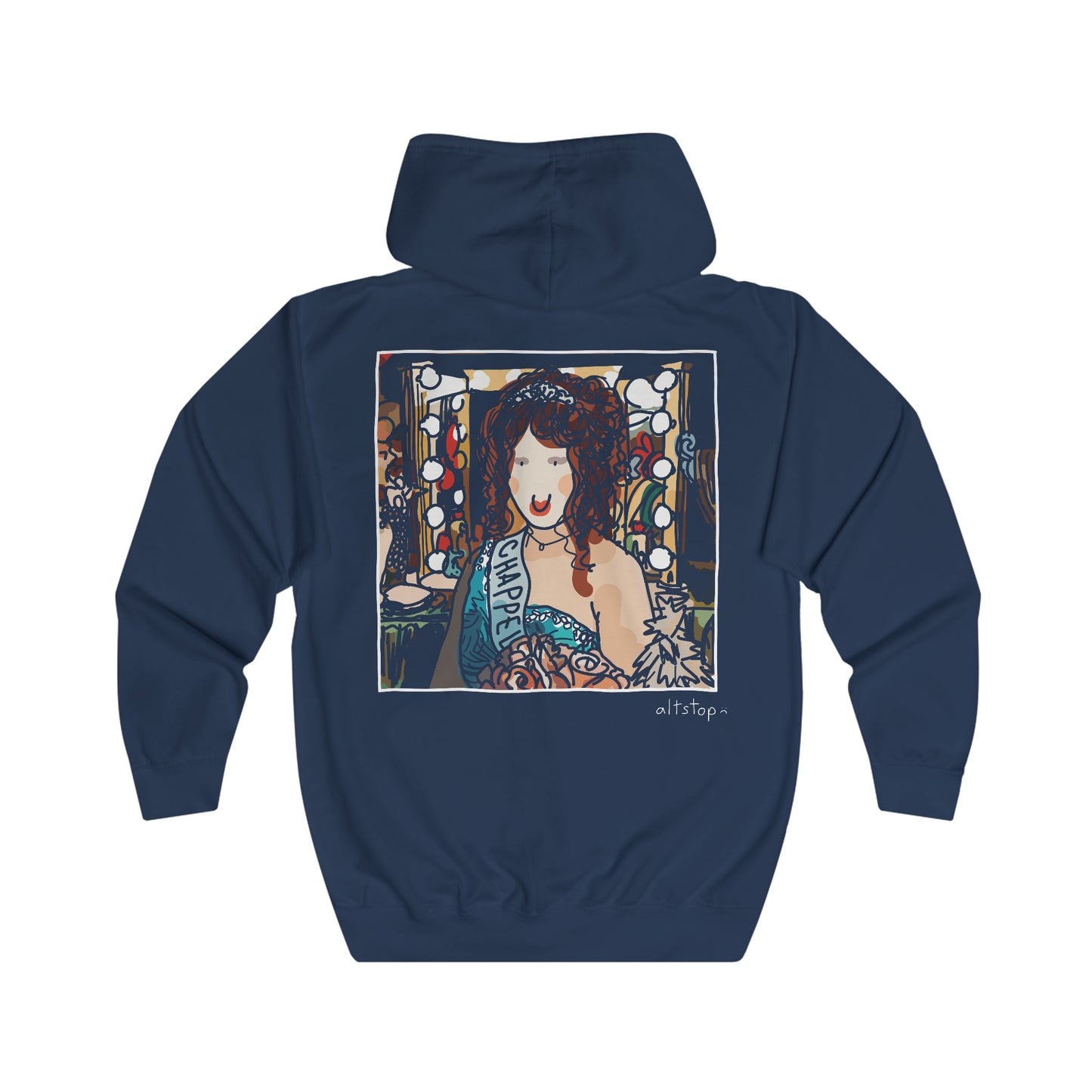 chapel rone zip hoodie