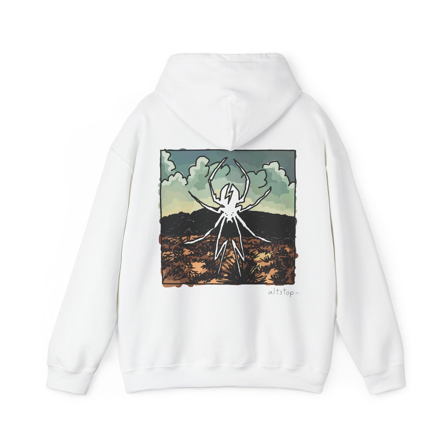 i heart spider days hoodie