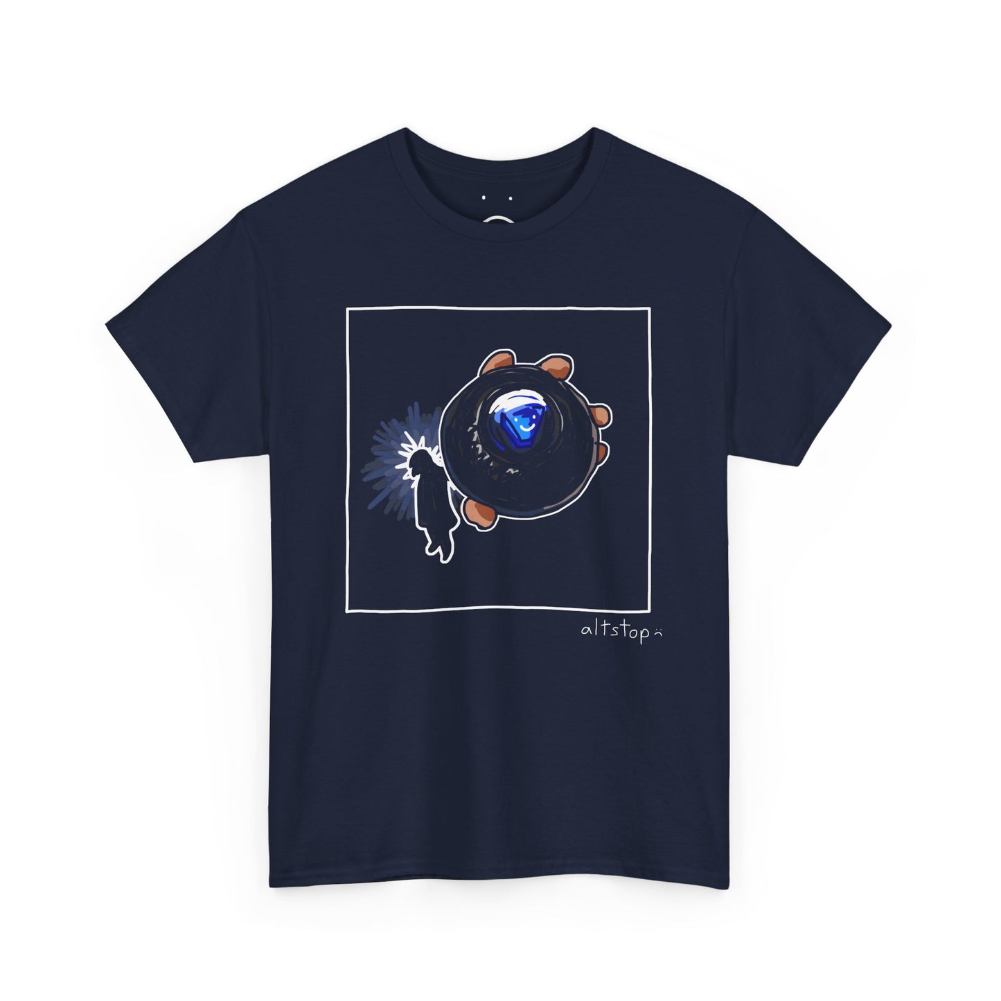 happy magic 8 ball deluxe tee