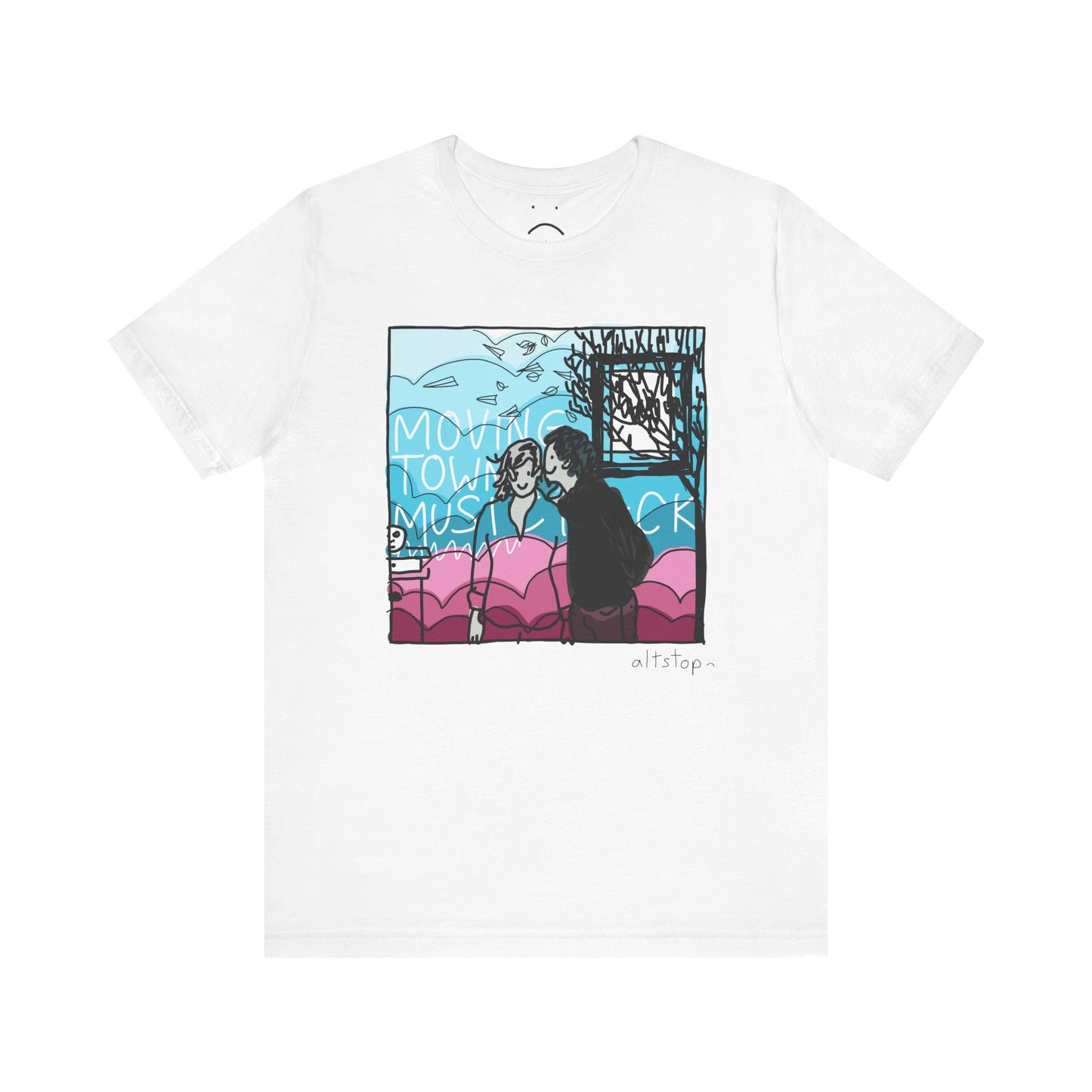 moving town musictrack deluxe tee