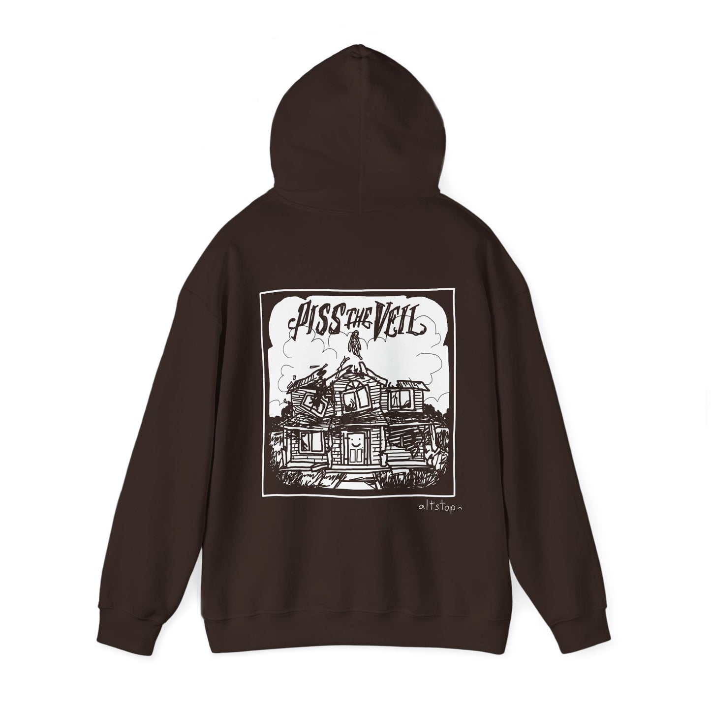 piss the veil hoodie