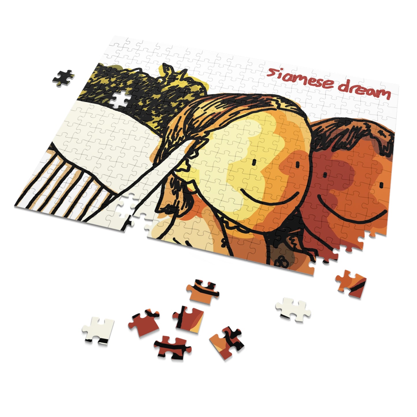 siamese dream jigsaw puzzle #2