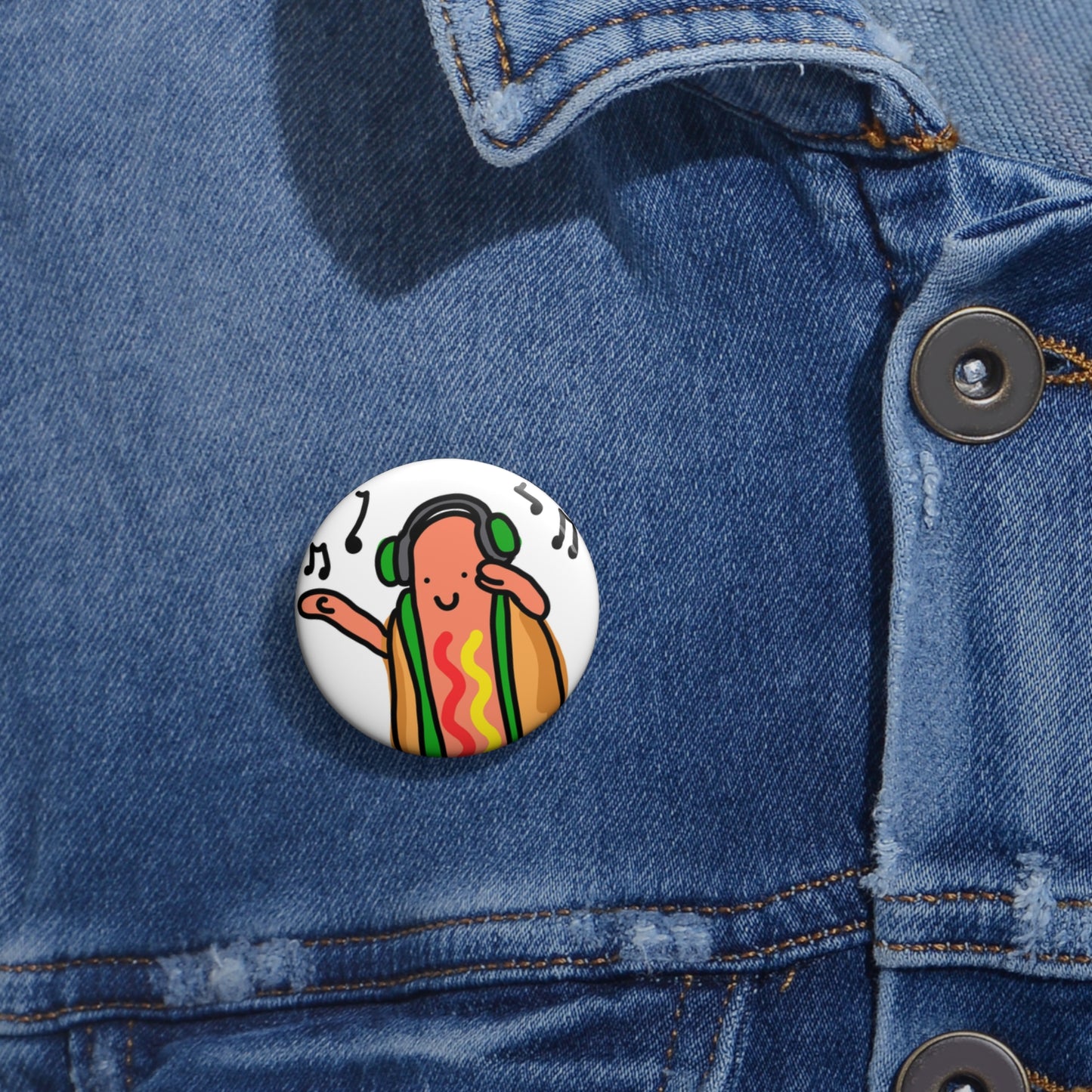 twerkin hot dog pin
