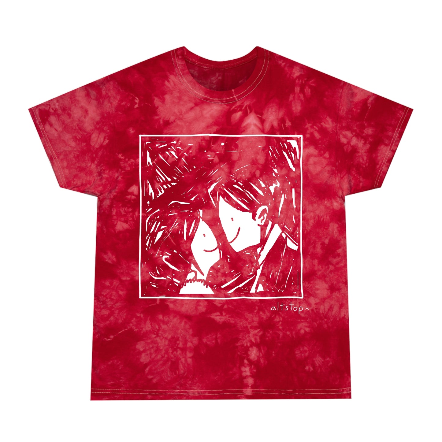 tie dye revenge tee