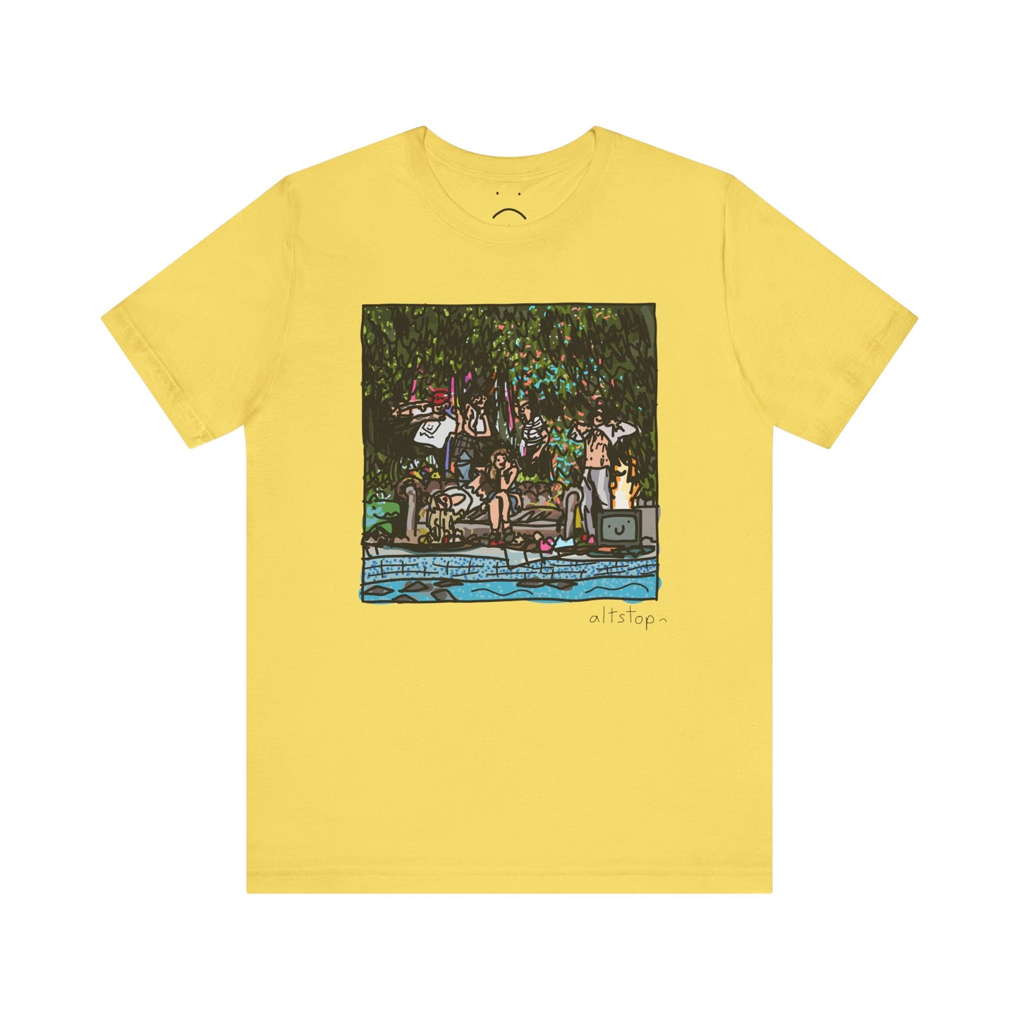 who let the girls out deluxe tee
