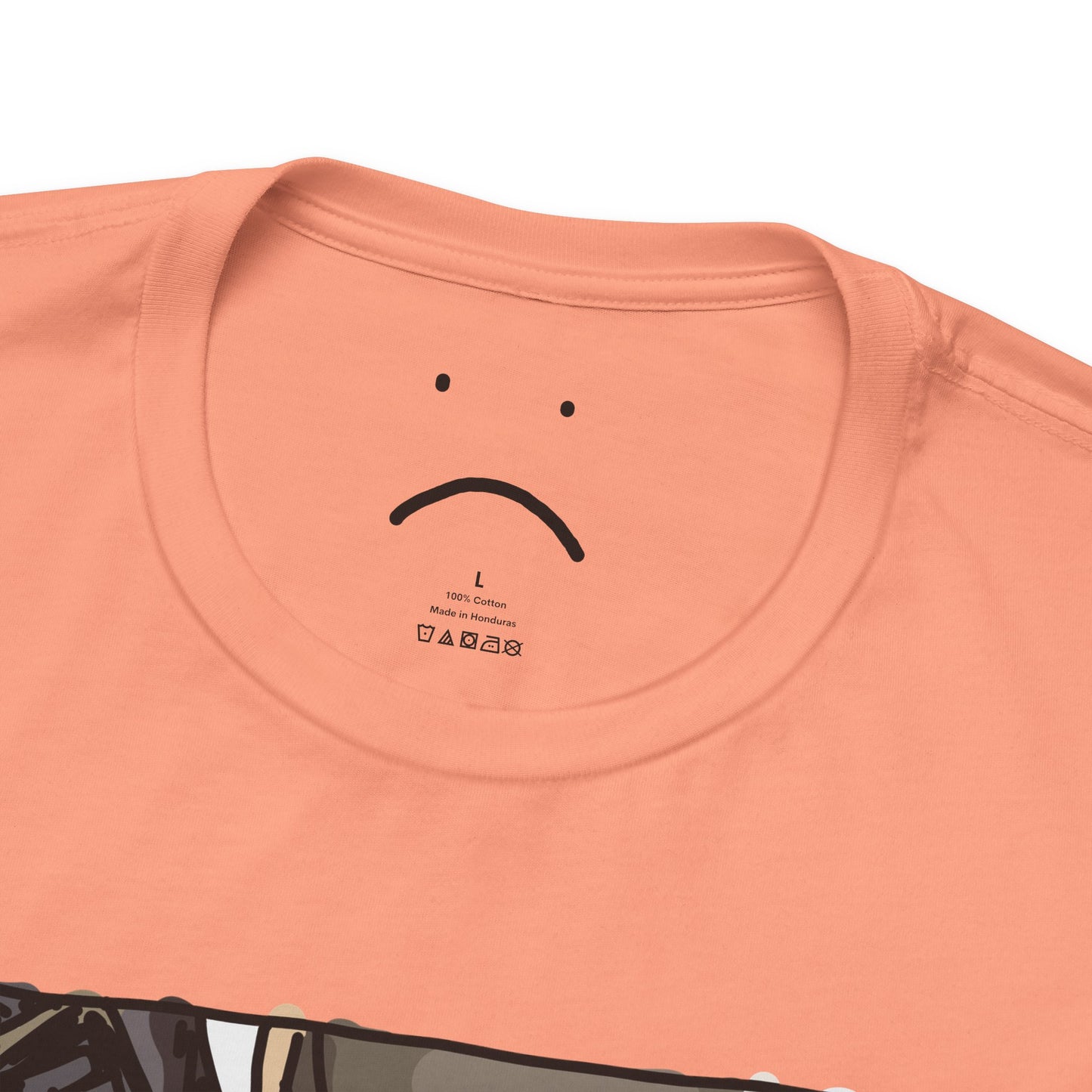crawling on the subway deluxe tee