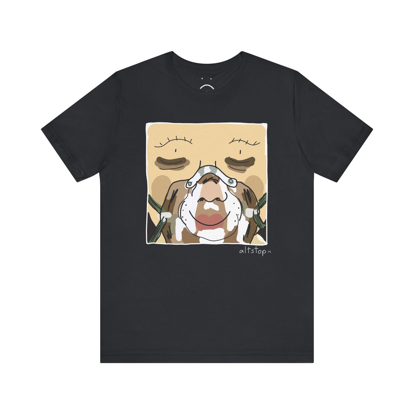 oxygen mask lady deluxe tee