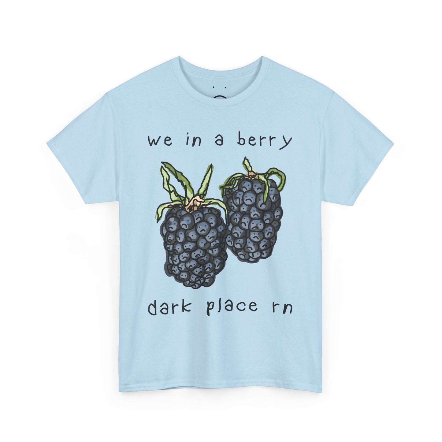 berry dark place tee