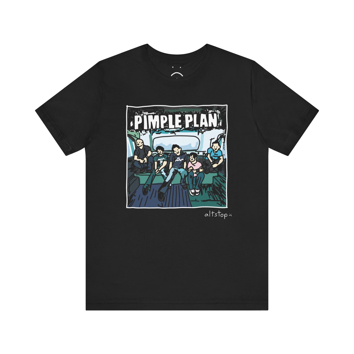 pimple plan deluxe tee