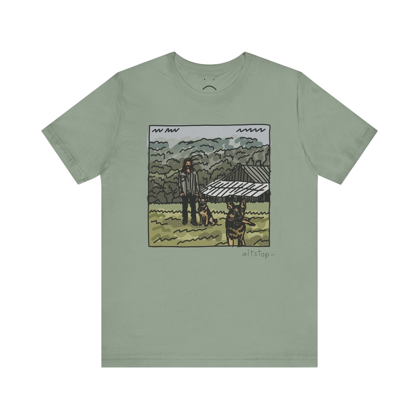 wood szn deluxe tee