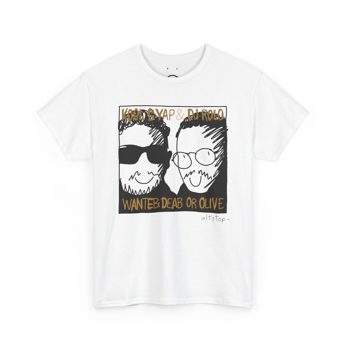deab or olive tee
