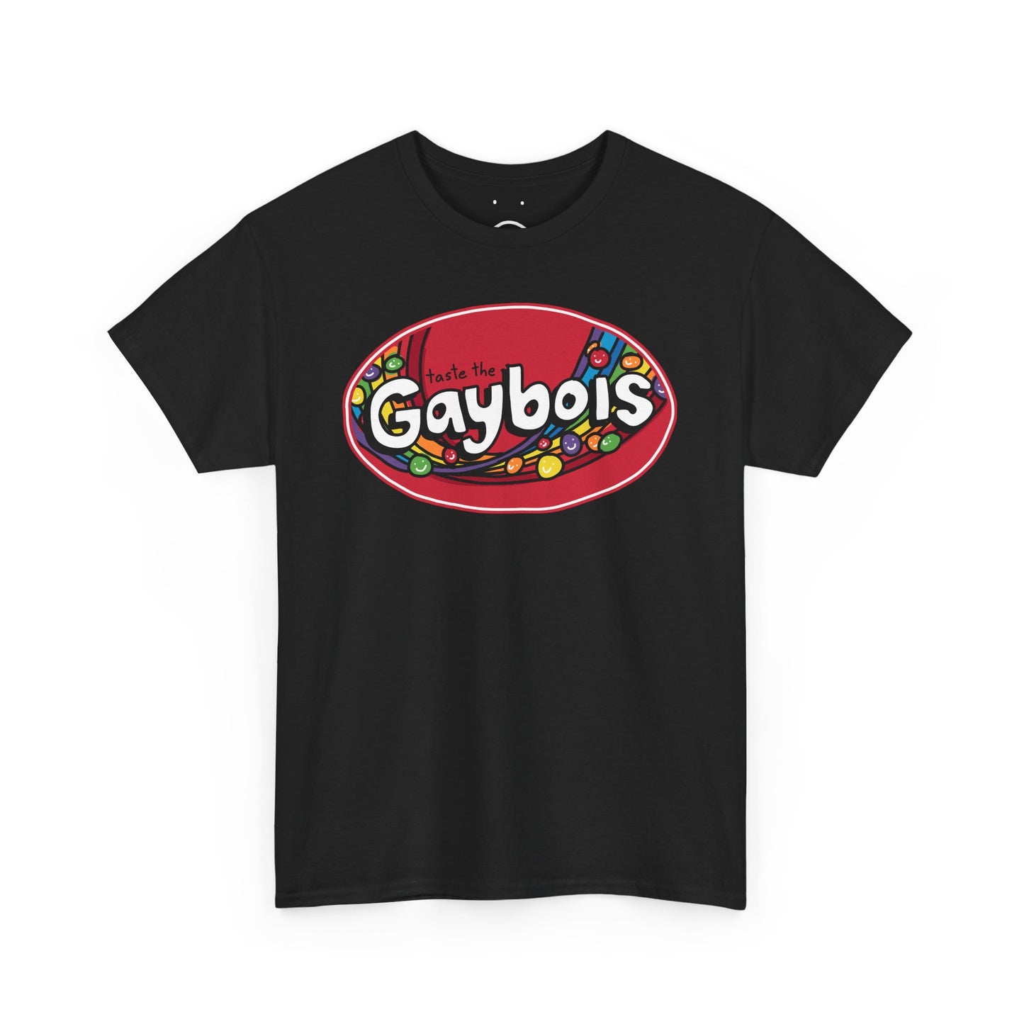 gaybois rainbow tee