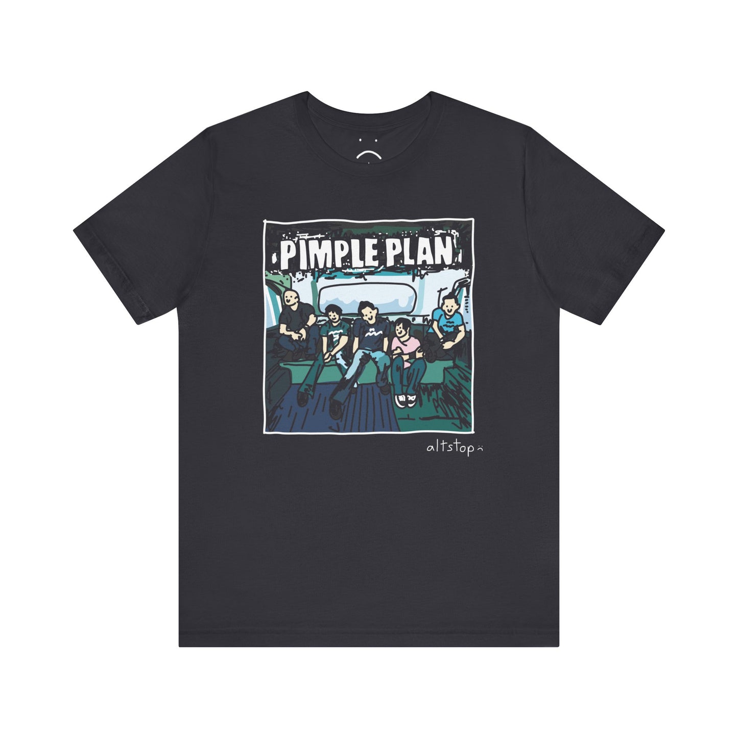pimple plan deluxe tee