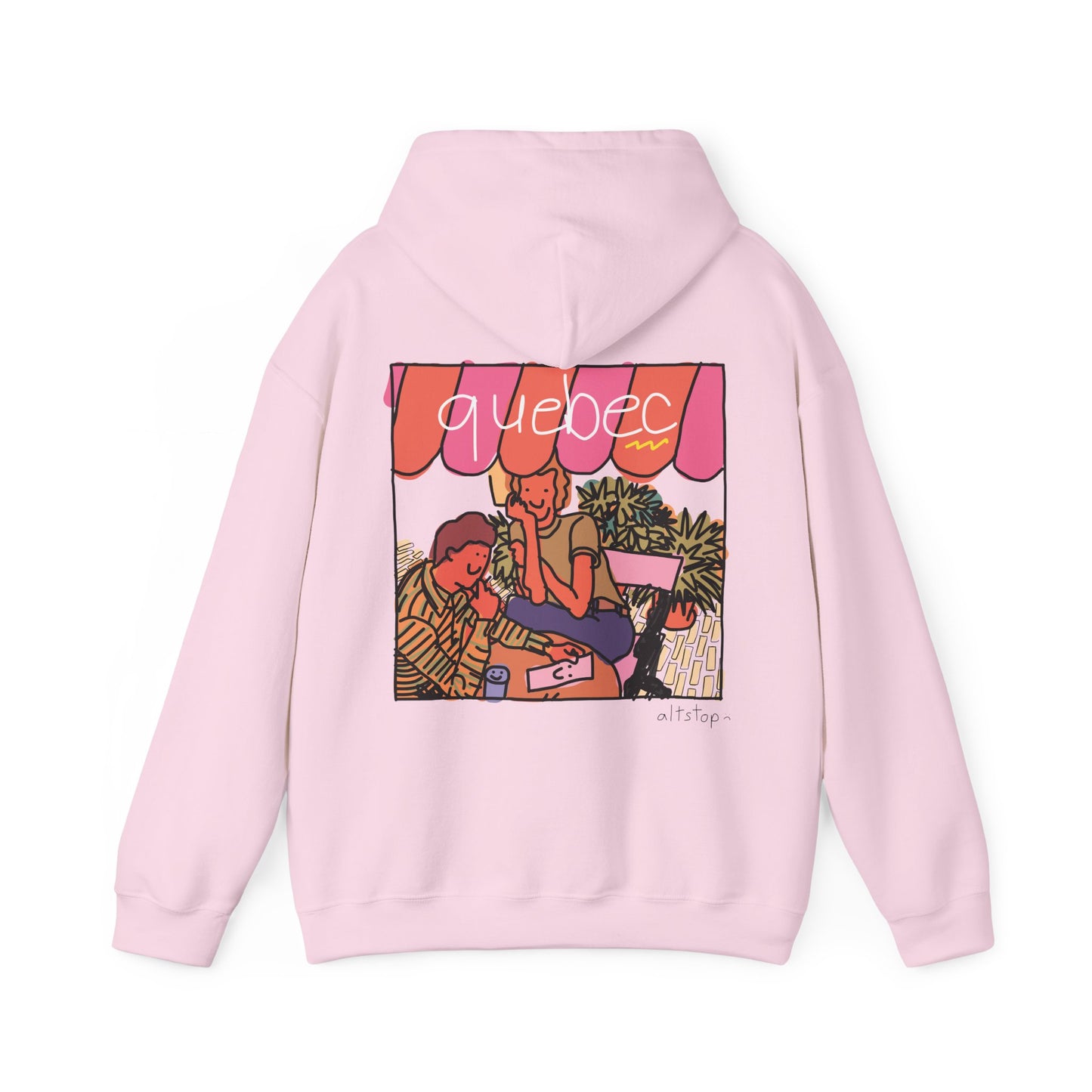 i heart quebec hoodie