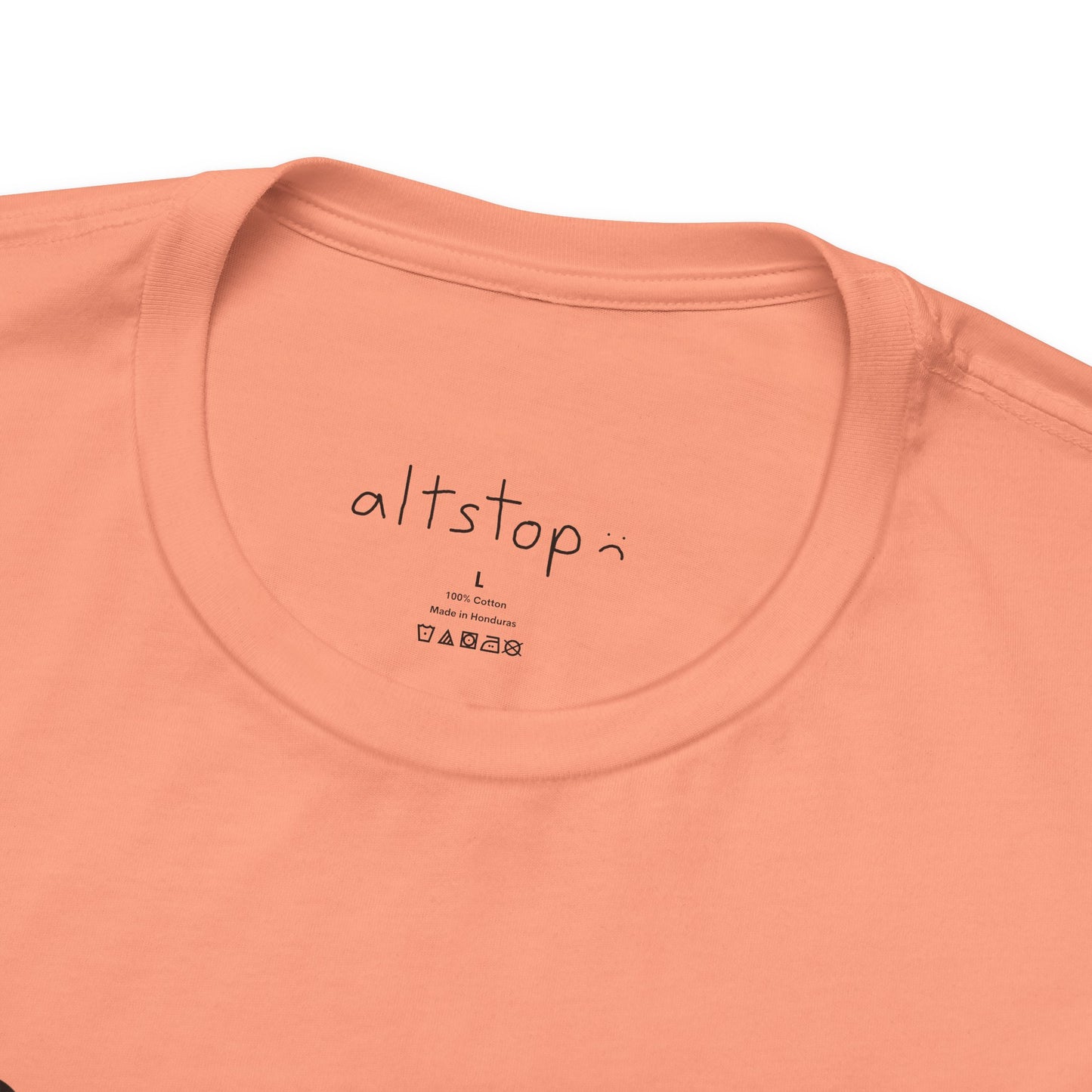 smiley logo tee