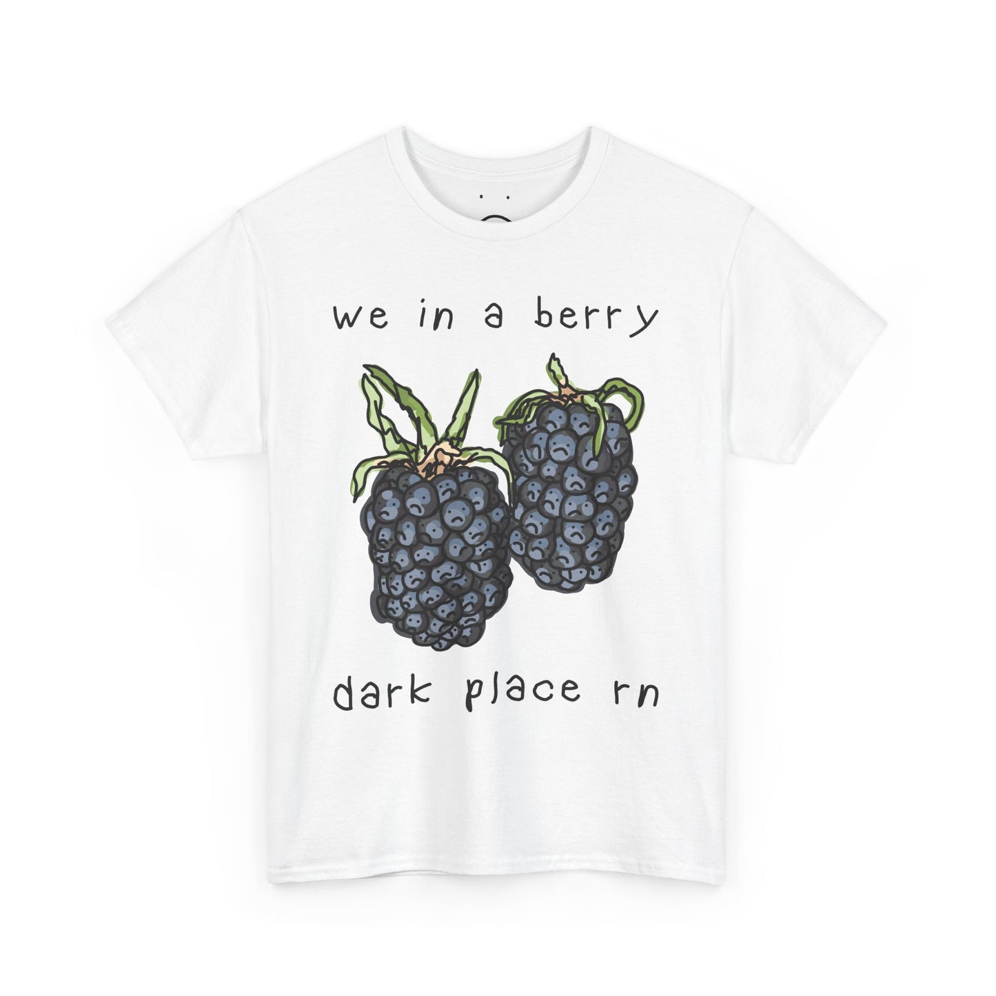 berry dark place tee