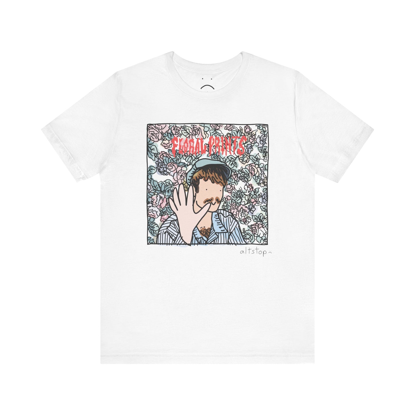 floral prints deluxe tee