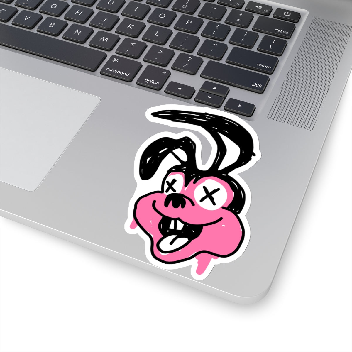 punk rock bunny sticker