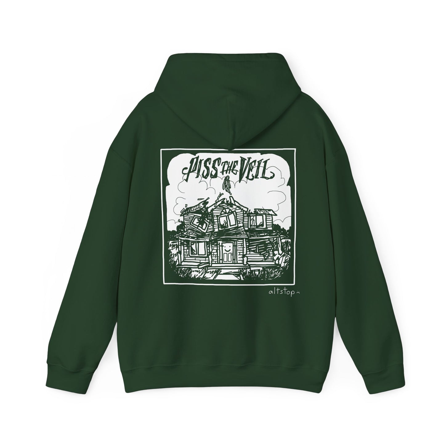 piss the veil hoodie