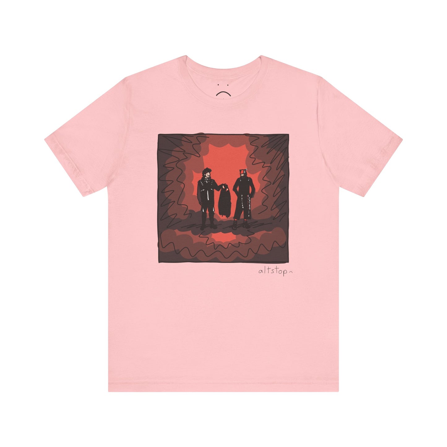 catboi and friend deluxe tee