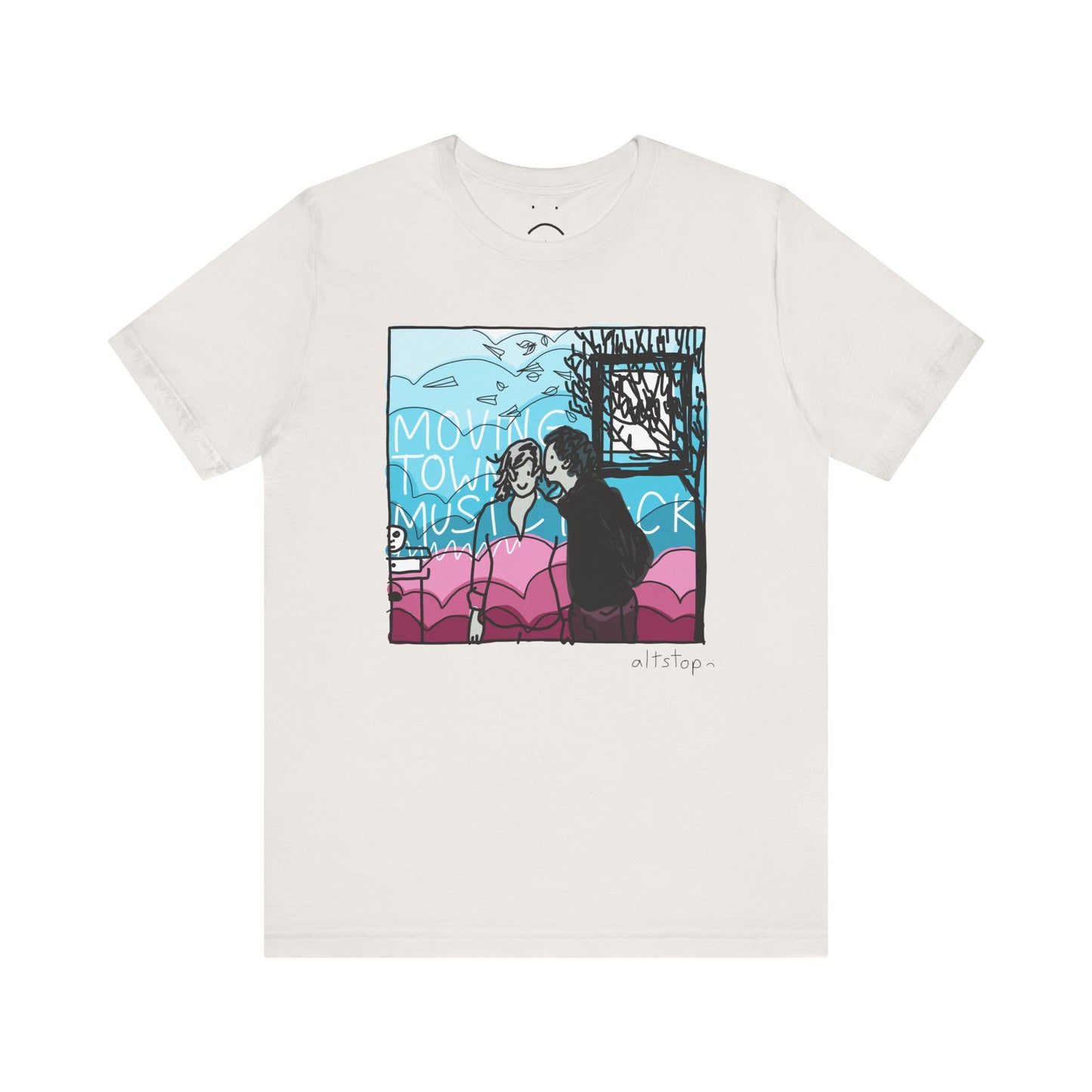 moving town musictrack deluxe tee
