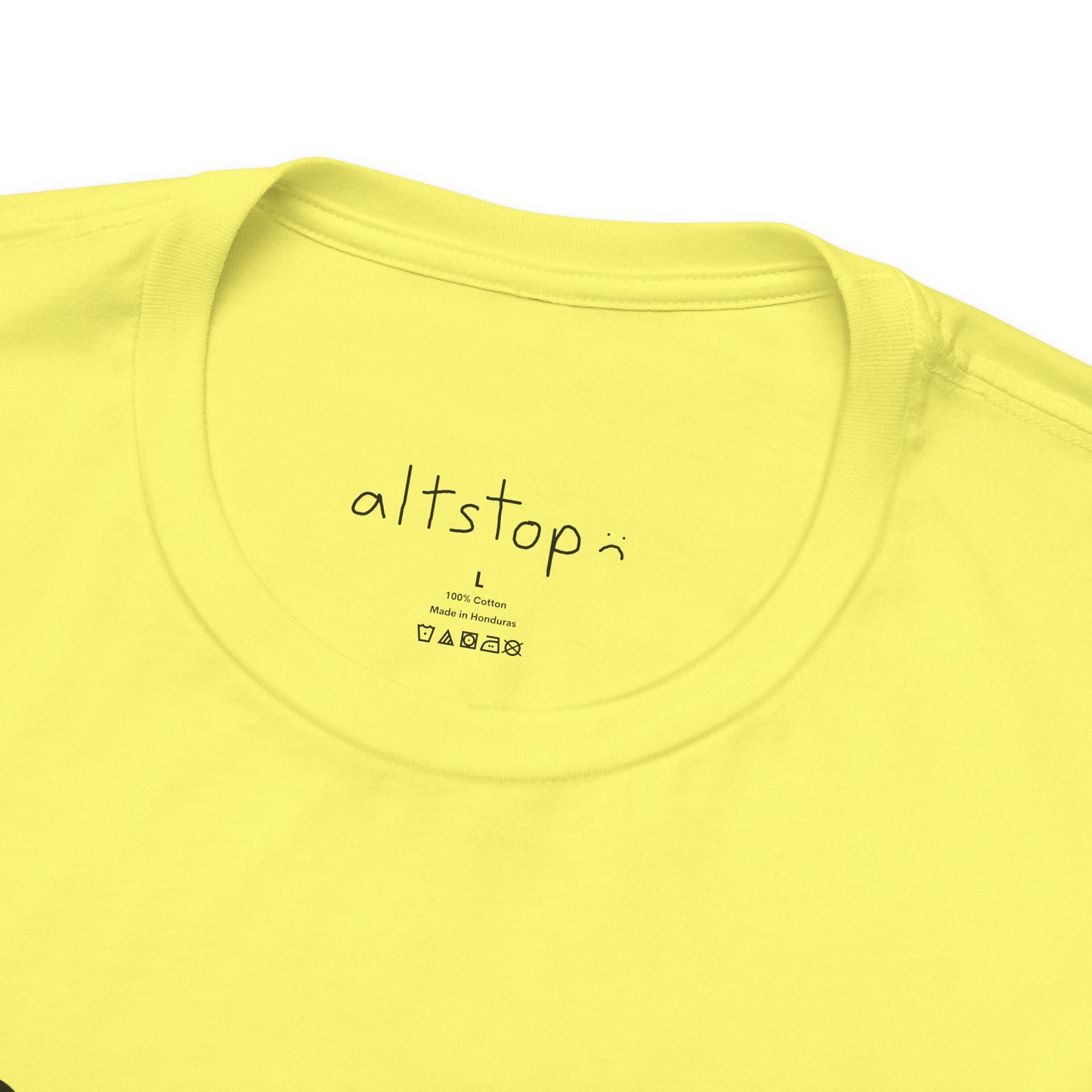 smiley logo tee